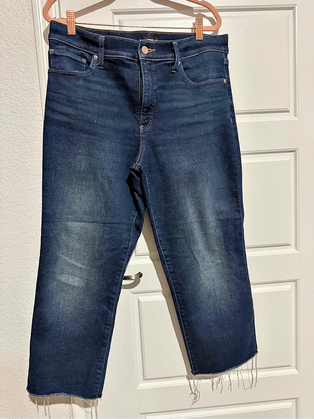 Express High Waisted Straight Ankle Jeans Size 10S
